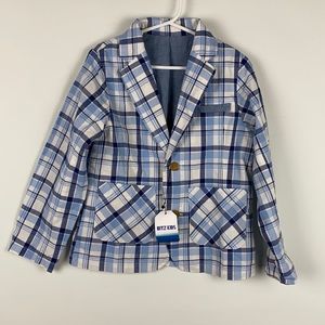 Bitz Kids blazer jacket NWT size 4-5 years